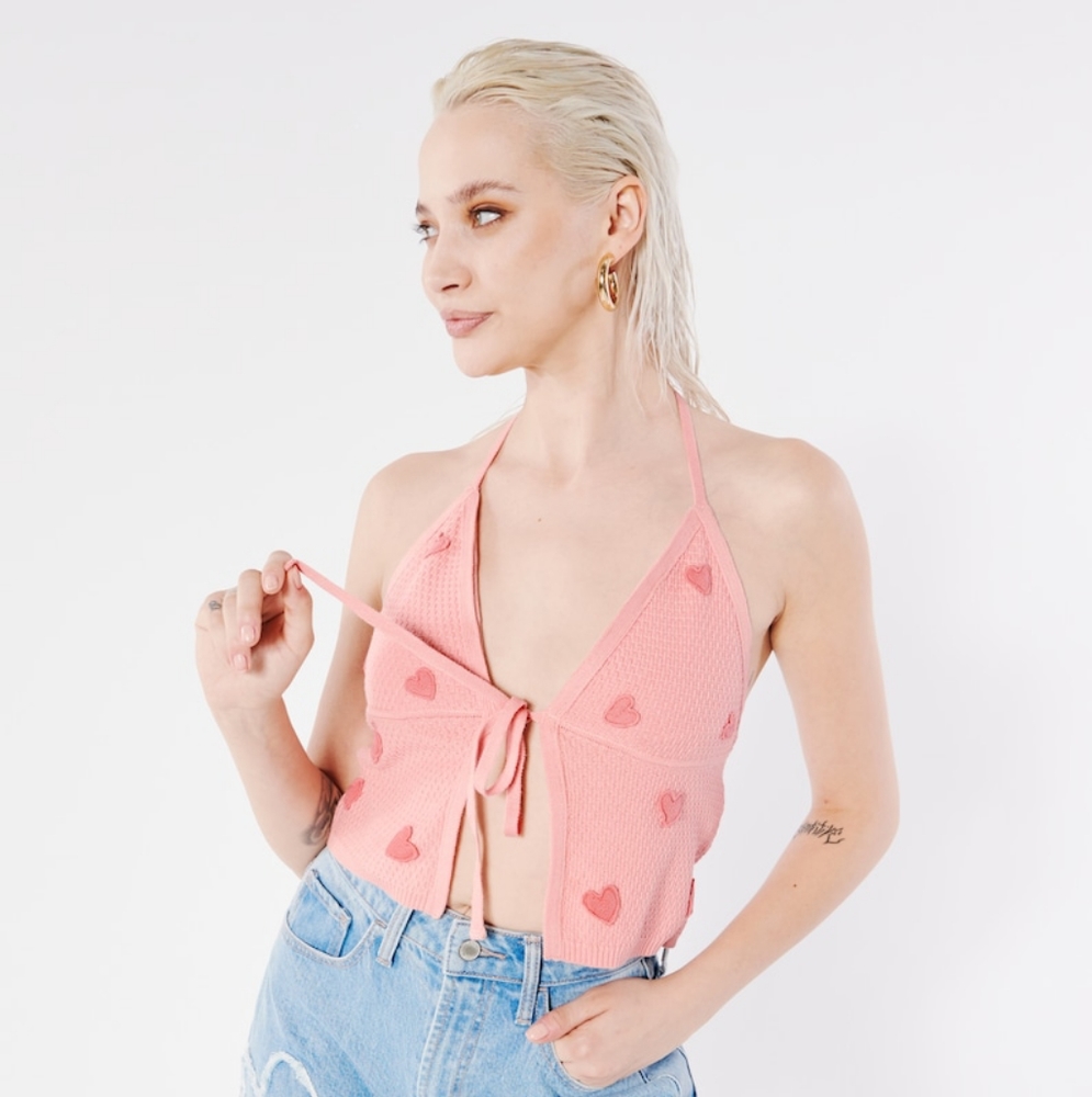 ISO Social Tourist Flyaway Halter Top